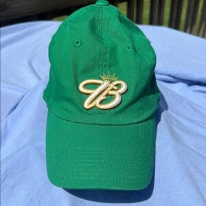 Budweiser Green Cap with White Embroidery